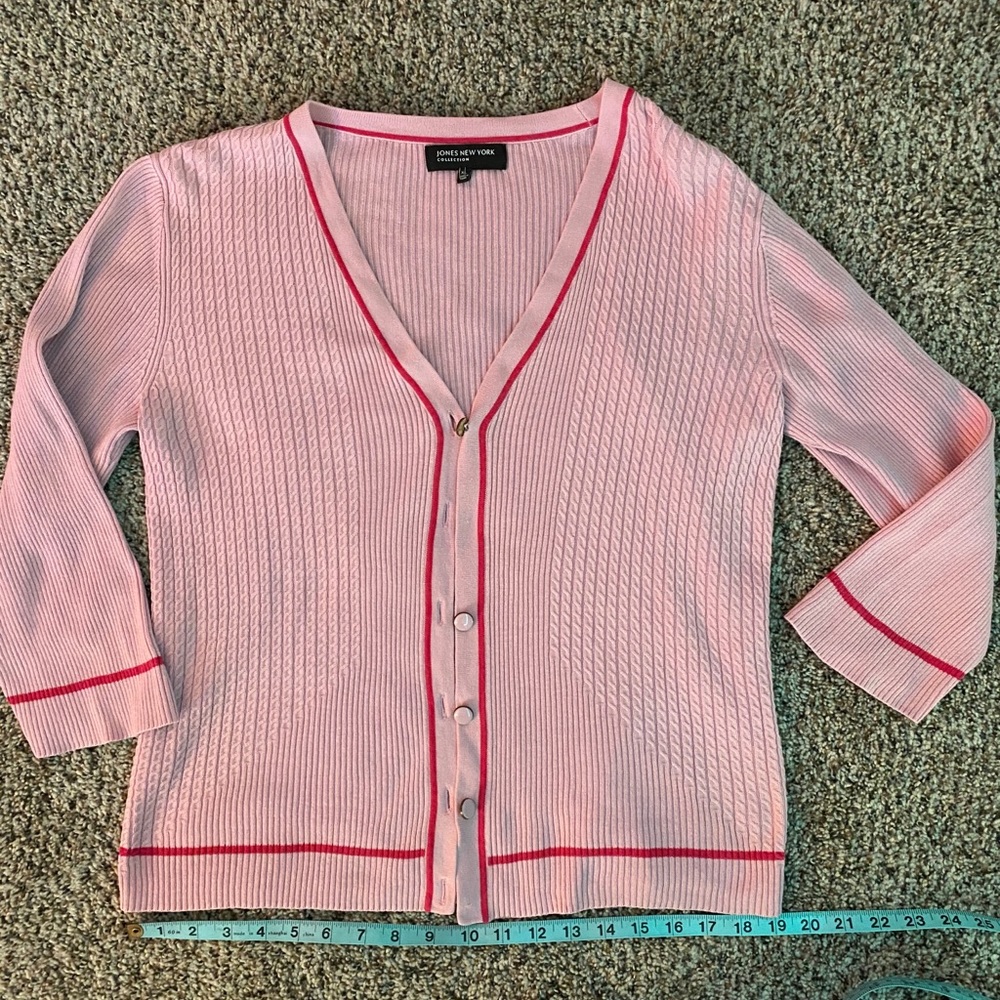 Pink vintage cardigan